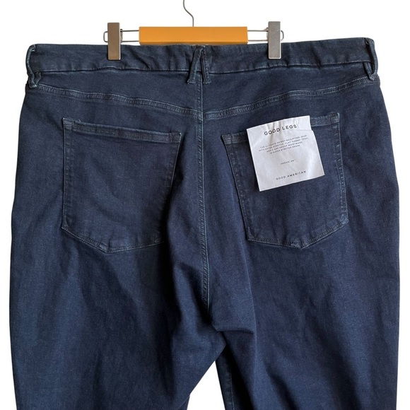 NWT Good American Good Legs Skinny Jeans Deep Indigo Blue 28/32 Plus - Picture 9 of 12